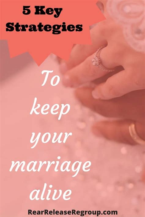 Keep Your Marriage Alive With These Key Strategies