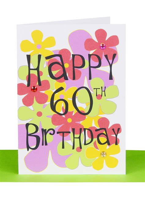 Happy 60th Birthday Cards