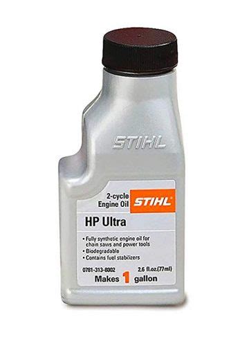 Engines today for some reason. Stihl 2-Cycle HP Ultra Engine Oil (2.6 oz, 6-Pack ...