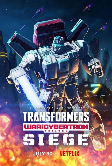 Transformers War For Cybertron Siege Netflix Jetfire Tv Show Poster