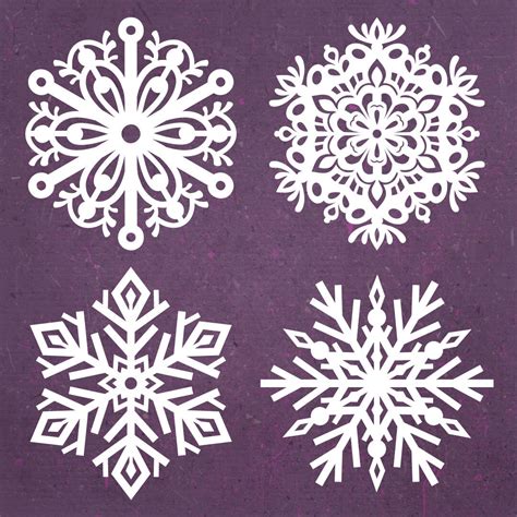 Designs Snowflake Svg Bundle 200 Svg Files For Cricut Snowflakes Cricut