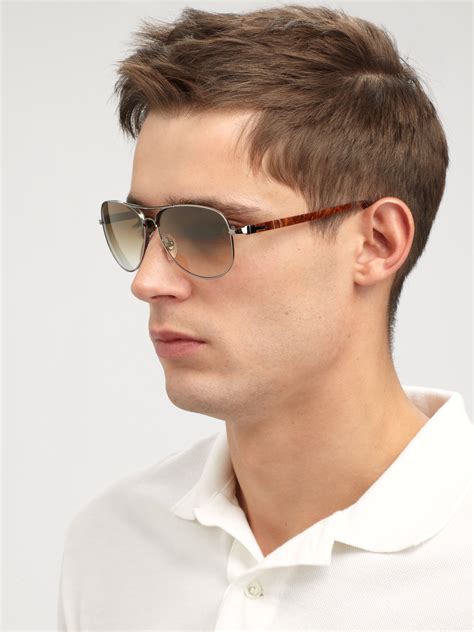 With Exclusive Discounts Sunglasses Saint Laurent 61mm Pilot Sunglasses In Silver At Nordstrom