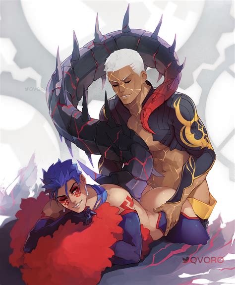 Cu Chulainn Cu Chulainn Alter And Emiya Alter Fate And 1 More Drawn