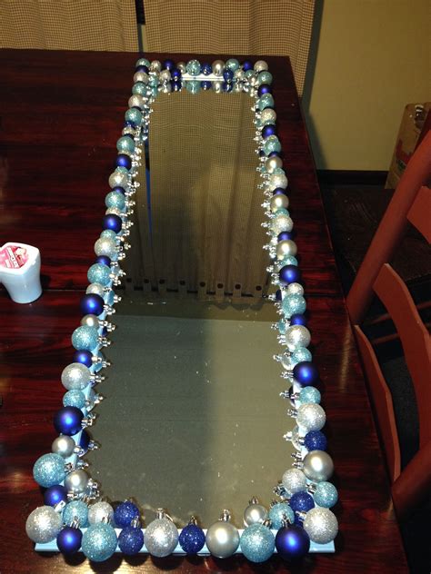 Maybe you would like to learn more about one of these? Holiday ornament crafted mirror :))) first project done! A ...