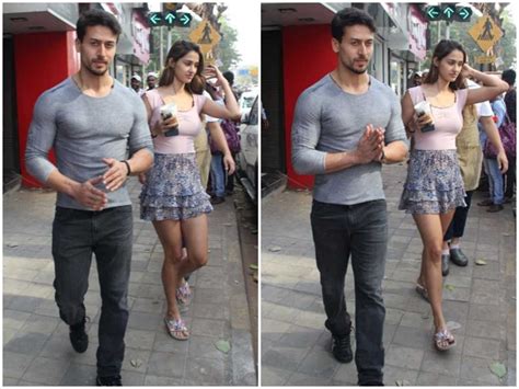 Photo Tiger Shroff And Disha Patani Step Out For A Lunch Date Together