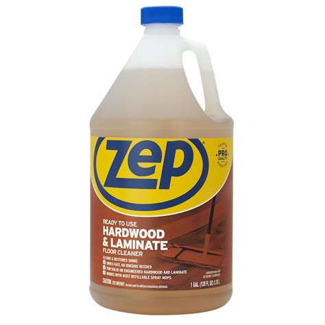 Zep Hardwood And Laminate 128 Fl Oz Pour Bottle Liquid Floor Cleaner In
