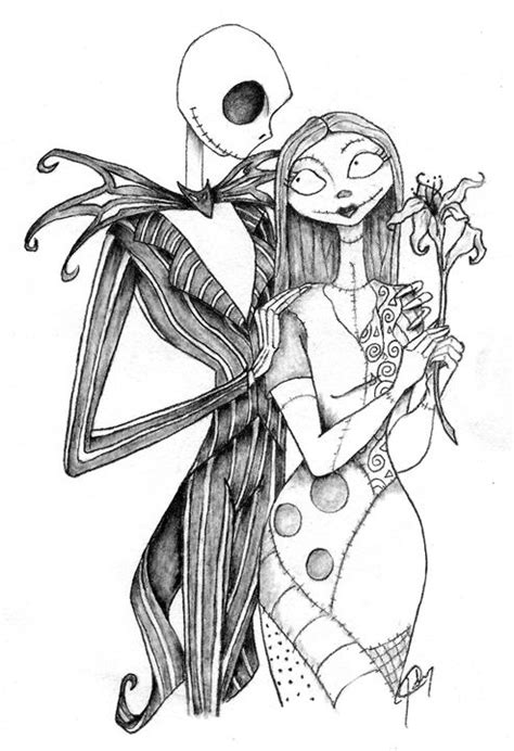 Maybe you would like to learn more about one of these? Jack and Sally - JD Drawings - Drawings & Illustration ...