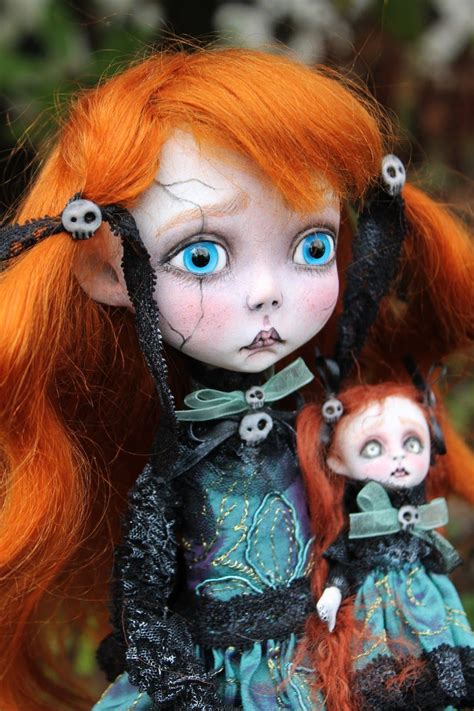 Ooak Fairy Tale Victorian Goth Monster Art Doll Fairies Goth A Gibbons