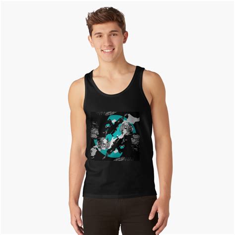 Aesthetic Anime Girl With Gun Tank Top By Justensamson Redbubble
