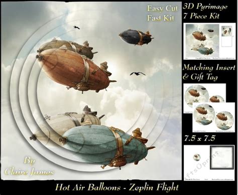 Hot Air Balloons Zeplin Balloon Flight Pyrimagepyramid Insert