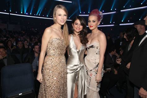 Why were katy perry and taylor swift even fighting in the first place? Taylor Swift, Selena Gomez, & Katy Perry To Collab On A ...