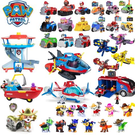 Paw Patrol Toys Set Action Figure Paw Patrol Dog Air Patrol Aircraft