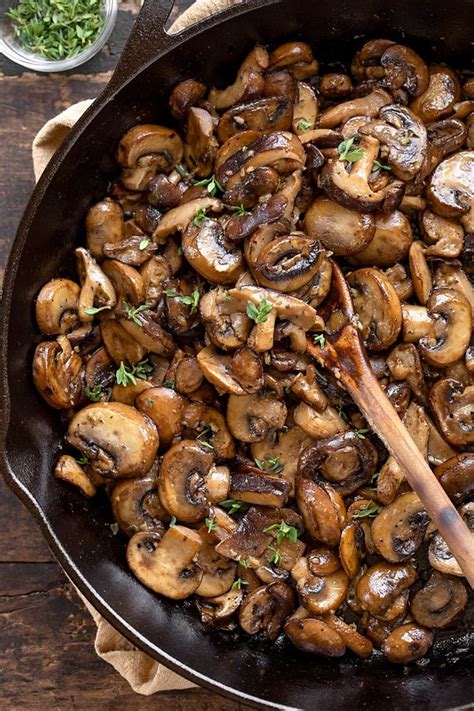Sauteed Mushrooms with Garlic | Recipe | Stuffed mushrooms, Mushroom ...