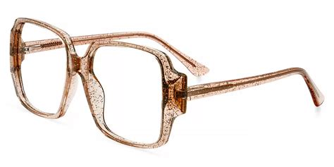 w2053 square brown eyeglasses frames leoptique