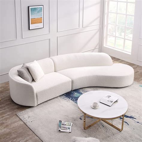 Small Curved Sectional Sofas Couches Foter