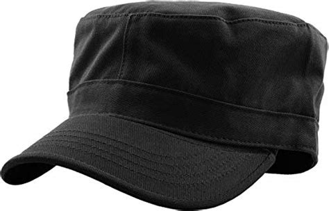 Cadet Army Cap Basic Everyday Military Style Hat Now With Stash Pocket