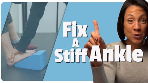 The Secret To Fixing Ankle Stiffness Youtube