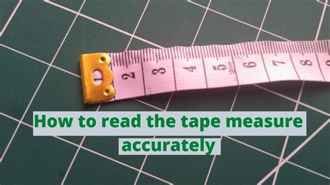 How To Easy Way To Read The Tape Measure Accurately Centimetres