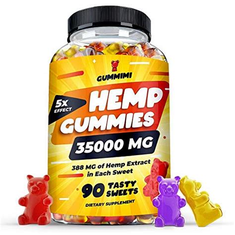 Hemp Gummies 35000 Mg Anxiety Stress Pain Relief As Seen On Tv