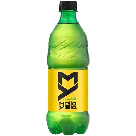 Mello Yello Citrus Flavored Soda, 20 Fl. Oz. - Walmart.com - Walmart.com