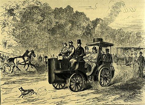 The 19th Century Freakout Over Steam Powered Buses Atlas Obscura