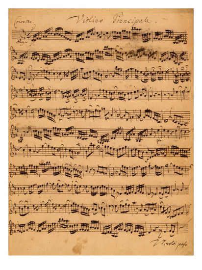 Wall Decor Bach Music Sheet Sebastian Bach Papel Vintage Vintage