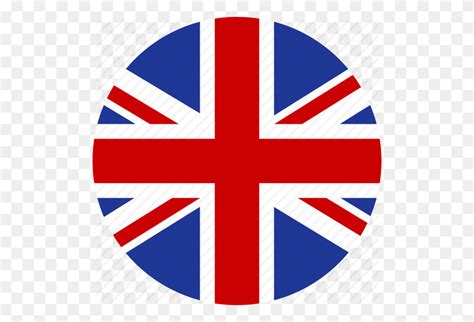 Britain British Circle England Flag Great Kingdom United Icon