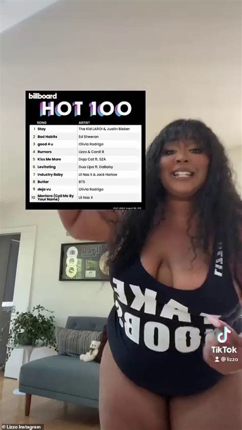 Lizzo Wears A Fake Boobs Top As She Enjoys Date With A Mystery Man At