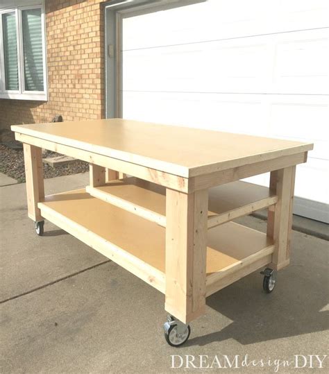 How To Build The Ultimate Diy Garage Workbench Free Plans Workbench