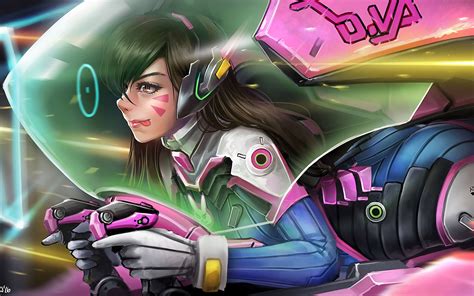 X Dva Overwatch Best Artwork Macbook Pro Retina Hd K