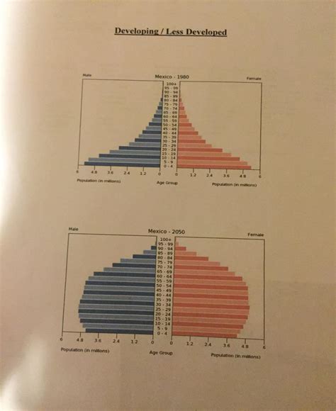The Population Pyramid In Mexico 666 Words Essay Example