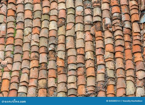 Close Up Of Red Roof Texture Stock Photo Image Of Residential