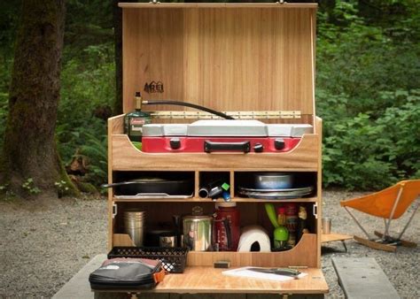 Cozy Outdoor Camping Kitchen Ideas For Comfortable Camping 08 Camp
