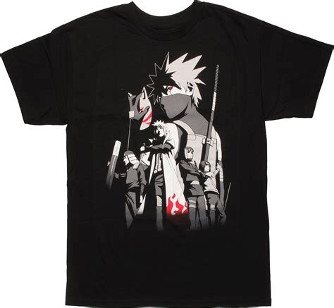 Naruto Shippuden Characters T Shirt