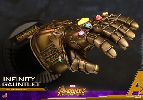 Infinity war is with us, it appears as if we can expect to see plenty of awesome merchandise from the movie! Hot Toys Avengers Infinity War - Infinity Gauntlet 1/4 ...