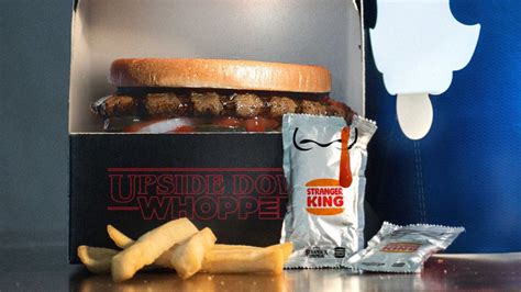 Burger King Is Selling ‘Stranger Things-Inspired Upside-Down Whoppers