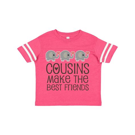 Inktastic Cousins Make The Best Friends Toddler Short Sleeve T Shirt
