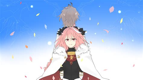 Astolfo Sieg With Blue And White Background 4k Hd Astolfo Wallpapers