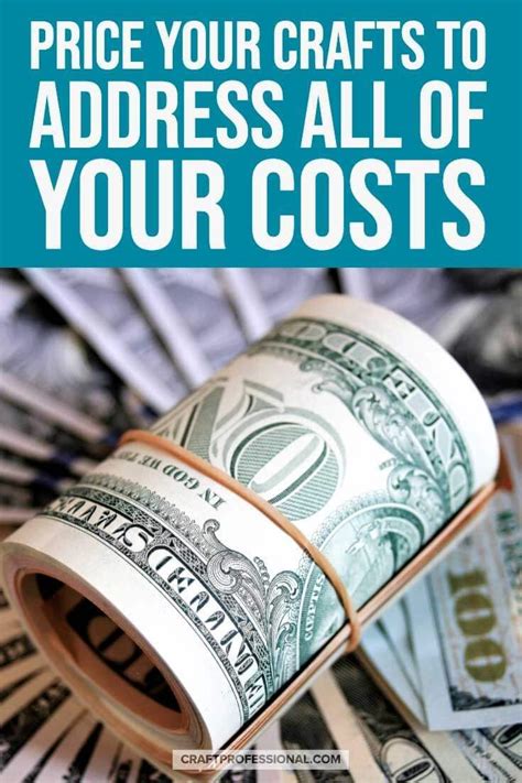 Pricing Crafts to Account for All of Your Costs | Craft pricing, Craft