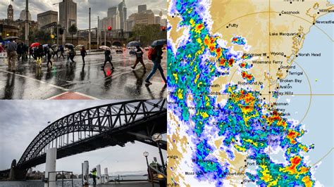Sydney Brisbane Bracing For Severe Thunderstorm As Large Hailstones