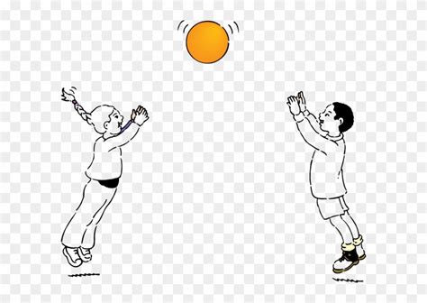 Ball Line Drawing Png Throwing And Catching A Ball Transparent Png