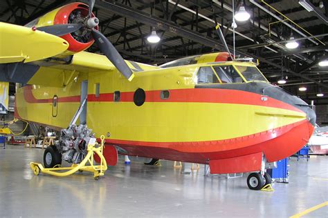 Canadair Cl 215 Scooper Firefighting Amphibious Aircraft Canada