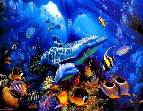 Underwater Animated Desktop Background | Zoom Wallpapers