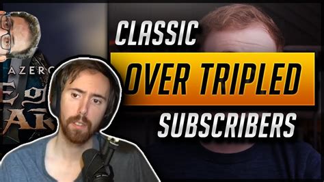 Asmongold Reacts To Classic OVER TRIPLED WoW Subscribers by ...