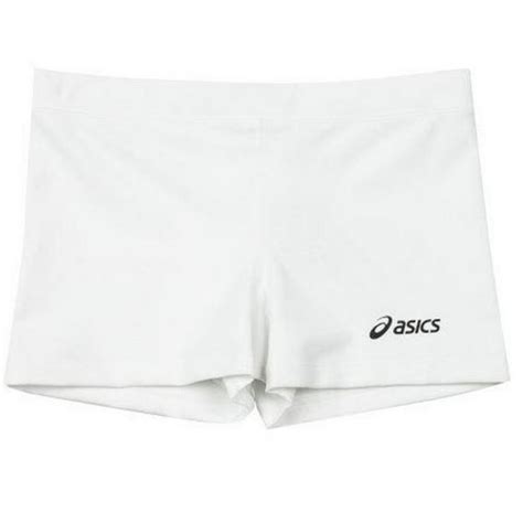 Asics Asics Low Cut Womens Athletic Spandex Shorts White Walmart