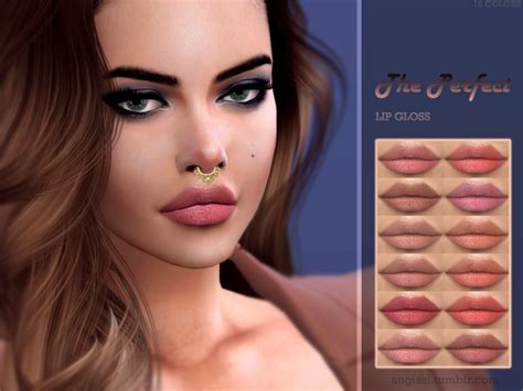 Lip Gloss M180 By Turksimmer At Tsr Sims 4 Updates