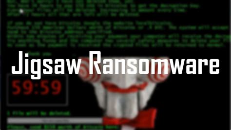 How To Delete Jigsaw Ransomware From The Computer Ransomware