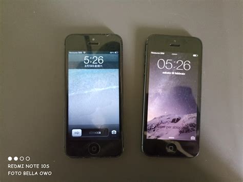 [fluff] My Two Iphone 5 S One On Ios 8 4 1 Via Downgrade And The Other On Ios 6 1 2 Via