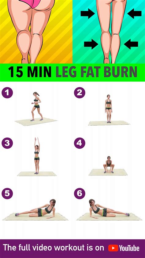 This activity will burn 495 calories in half an hour if you weigh around 9 stones, 614 calories if you are 11 stones. 15 Min Leg Fat Burn Exercises At Home