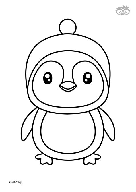 Pingwin Rysunek Dla Dzieci Socialbrowsr